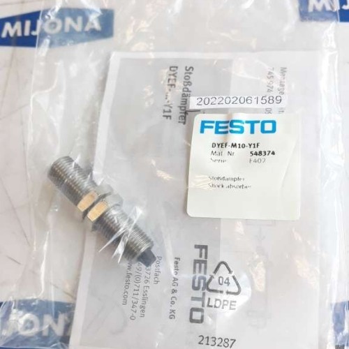 Festo DYEF M10 Y1F 548374 SHOCK ABSORBER STOSSDÄMPFER Festo DYEF M10 Y1F 548374 SHOCK ABSORBER STOSSDÄMPFER