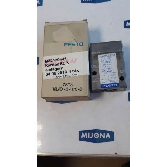 Festo 7803 VL/O-3-1/8-B pneumatic valve  7803 VL O 3 1 8 B