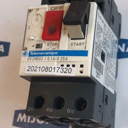 Telemecanique Motorschutzschalter GV2ME02 0,16-0,25A 6KV 50-60hz 690V