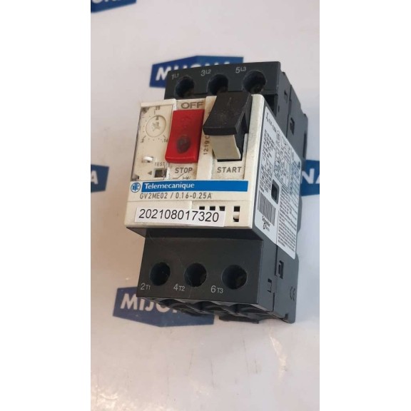 Telemecanique Motorschutzschalter GV2ME02 0,16-0,25A 6KV 50-60hz 690V