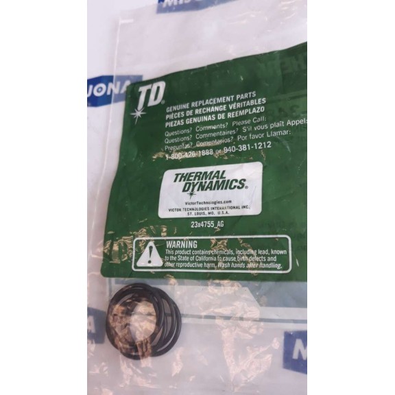 THERMAL DYNAMICS 8 3487 O RING 70 801 BUNA N PRICE FOR 5 PSC