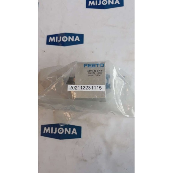 Festo ADVC 25 5 A P 188187 ADVC-25-5-A-P Cylinder Festo ADVC 25 5 A P 188187 ADVC-25-5-A-P Cylinder