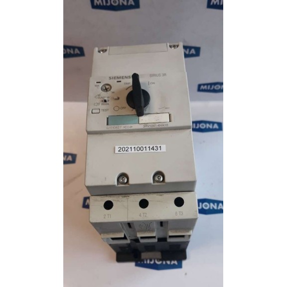 Siemens SIRIUS 3RV1041 4HA10 650A CLASS 10 36-50A  3RV1041-4HA10 Circuit Breaker