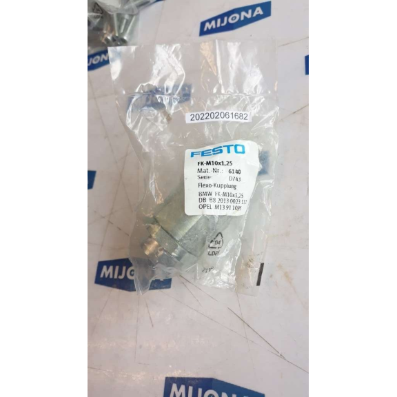 Festo FK M10x1,25 6140 FLEXO KUPPLUNG Festo FK M10x1,25 6140 FLEXO KUPPLUNG