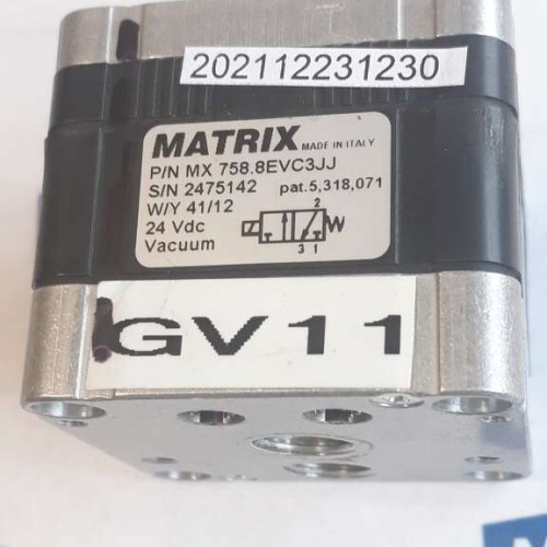 MATRIX 758 8EVC3JJ 24VDC VACUUM MOTOR 2475142 NEW OLD STOCK
