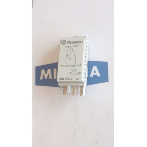 FINDER 99 02 9 024 99 relay relais 6 24V DC 99.02.9.024.99