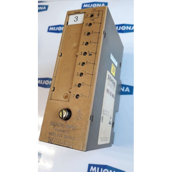 Siemens DIGITAL INPUT 8X24VDC 6ES5 421 8MA12 SIMATIC S5 6ES5421-8MA12