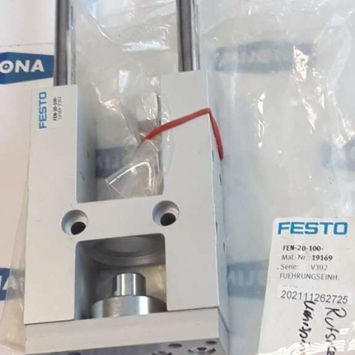 Festo guide unit Führungseinheit FEN 20 100 19169 NEW OLD STOCK