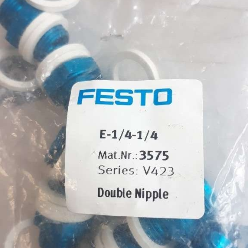 FESTO E-1/4-1/4 3575 DOUBLE NIPPLE E 1 4 1 4 price for 10 psc FESTO E-1/4-1/4 3575 DOUBLE NIPPLE E 1 4 1 4 price for 10 psc