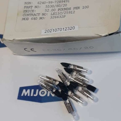 LAMP 5530 60 20 PRICE FOR 10 PSC 60V 20mA (NEW OLD STOCK) LAMP 5530 60 20 PRICE FOR 10 PSC 60V 20mA (NEW OLD STOCK)
