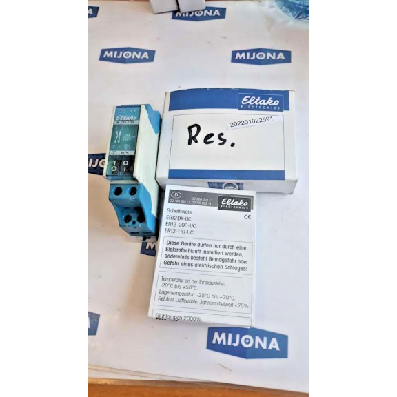 ELTAKO R12 110  RELAY 15A 250V