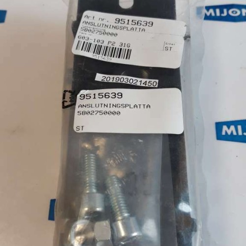 REXROTH MECMAN PNEUMATIK 01W40 Grundplatte 5802750000
