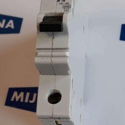 ABB S 261 B 16 Miniature circuit breaker 1POL 230 400V 277 480VAC ABB S 261 B 16 Miniature circuit breaker 1POL 230 400V 277 480VAC