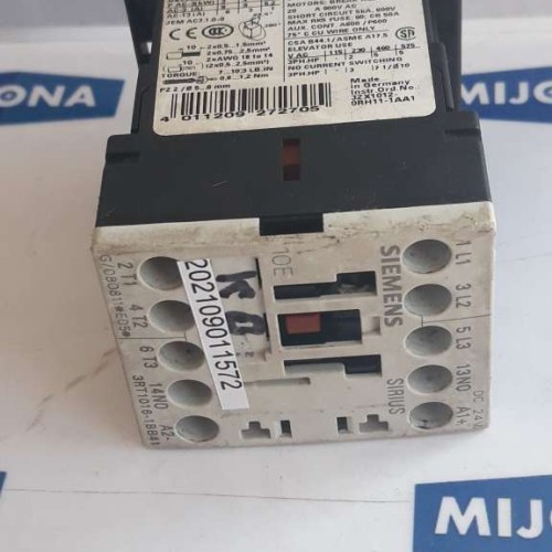 SIEMENS SIRIUS 3RT1016 1BB41 10E DC 24V SIEMENS SIRIUS 3RT1016 1BB41 10E DC 24V