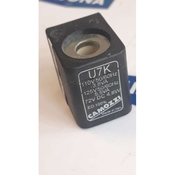Camozzi U7K 110V 50-60HZ 3,8VA 125V 50-60HZ 5,5VA 72V DC 4,8W COIL Camozzi U7K 110V 50-60HZ 3,8VA 125V 50-60HZ 5,5VA 72V DC 4,8W COIL