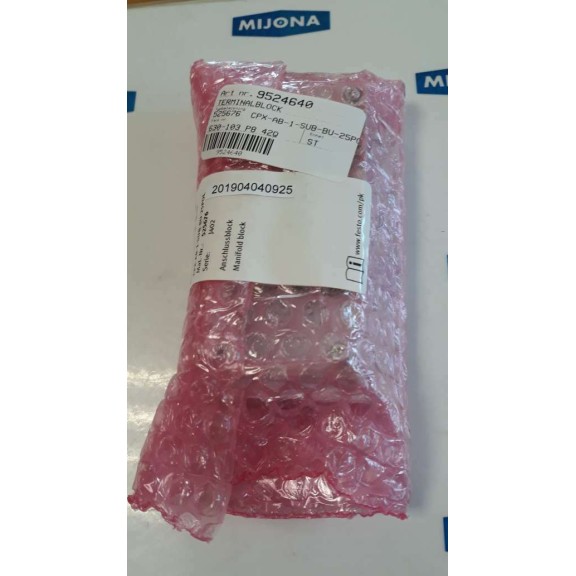 Festo CPX AB 1 SUB BU 25POL 525676 J402 Anschlussblock manifold block