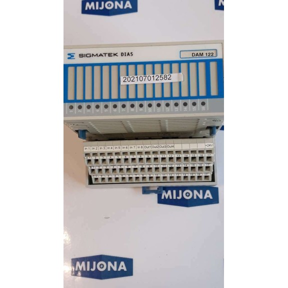 SIGMATEK DIAS DAM 122 KLEMMENMODUL TERMINAL MODULE DKL023
