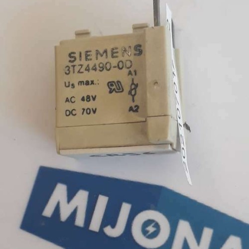SIEMENS 3TZ4490 0D AC 48V DC 70V SIEMENS 3TZ4490 0D AC 48V DC 70V