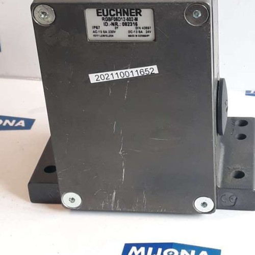 Euchner RGBF06D12 502 M 082316 AC15 6A 230V DC13 6A 24V new old stock Euchner RGBF06D12 502 M 082316 AC15 6A 230V DC13 6A 24V new old stock