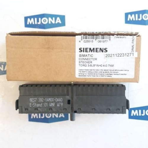 SIEMENS simatic connector stecker 6ES7 392-1AM00-0AA0 6ES7392-1AM00-0AA0 SIEMENS simatic connector stecker 6ES7 392-1AM00-0AA0 6ES7392-1AM00-0AA0