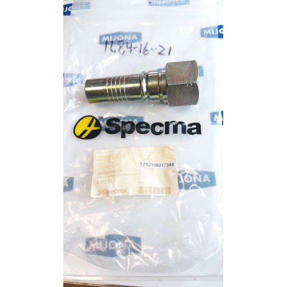 SPECMA 46222 16 16 RAK INV JIC IL84 16 21 17192 10 NEW OLD STOCK