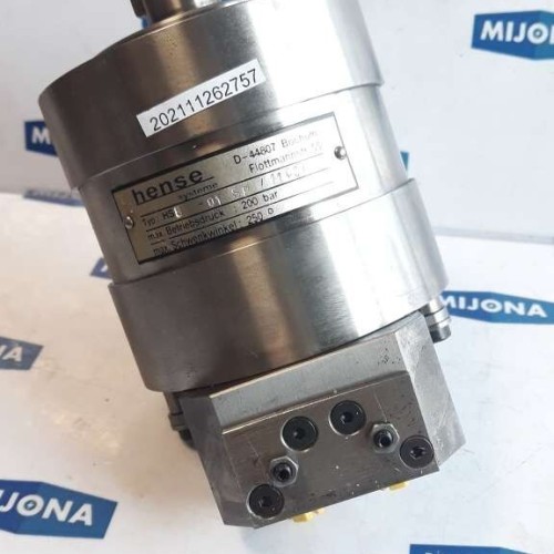 HENSE SYSTEME HSE 01 SP 1103 Swivel Motor Rotary Actuator 250° Swivel 200BAR