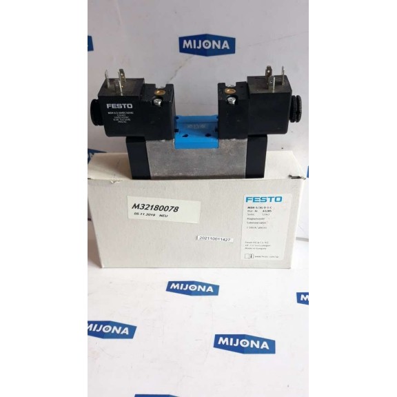 Festo MDH 5 3G D 1 C 43285  SOLENOID VALVE MAGNEVENTIL NEW OLD STOCK