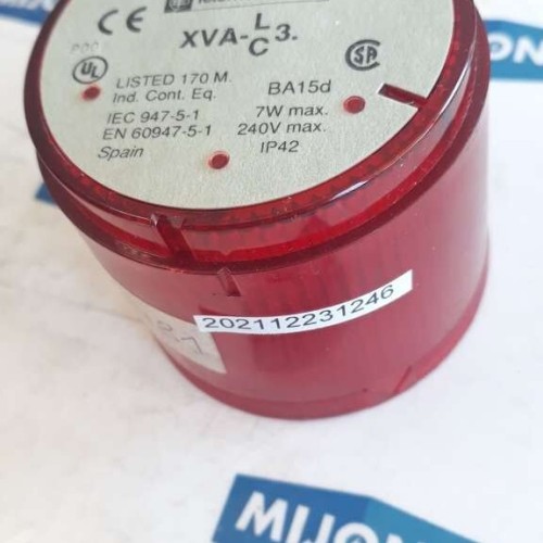Telemecanique XVA LC 3 RED Stack Light 7W 240V BA15d