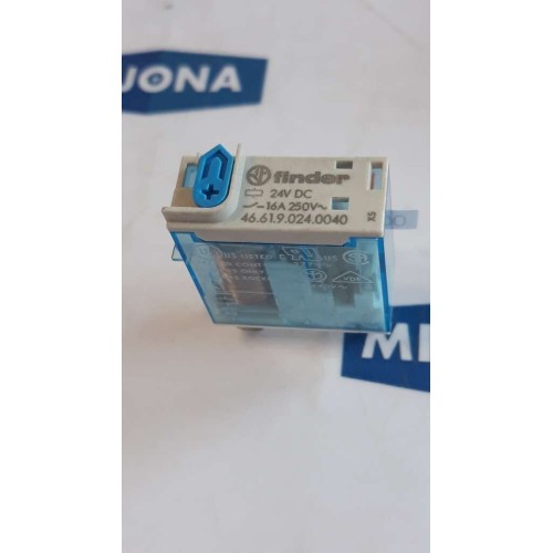 FINDER 46 61 9 024 0040 relay relais24V DC 16A 250V