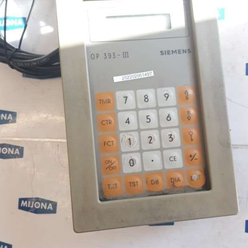 Siemens 6ES5 393 OUA14 OP 393III 6ES393-OUA14