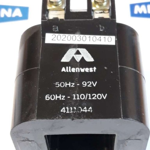 ALLENWEST 4111044 50hz 92V 60HZ 110/120V COIL (New old stock) ALLENWEST 4111044 50hz 92V 60HZ 110/120V COIL (New old stock)