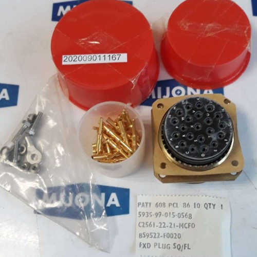 Amphenol 015 0568 PCL8610 5935 99 015 0568 C2561 22 21 MCF0  (new old stock)