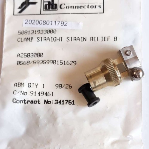 AB connectors CLAMP STRAIGHT STRAIN RELIEF ABM9826 A2583080 0568 5935990151629