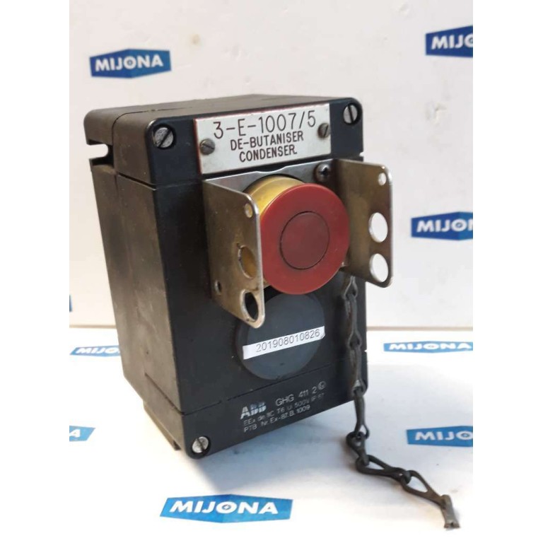 ABB 3 E 1007 5  TO BUTANIZE CONDENSING GHG 411 2 500V IP 67
