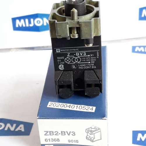 Telemecanique Z BV3 Contact Block 1.2W 6V 110-127V 50HZ 110/120V 60HZ 61368 9015