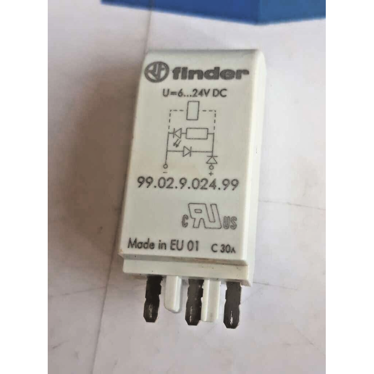 FINDER 99 02 9 024 99 relay relais 6 24V DC 99.02.9.024.99 FINDER 99 02 9 024 99 relay relais 6 24V DC 99.02.9.024.99