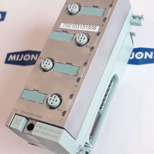 SIEMENS MODULE 6ES7 194 4CA00 0AA0 4 D0 DC 24V 2.0A 142 4BD006ES7194-4CA00-0AA0 SIEMENS MODULE 6ES7 194 4CA00 0AA0 4 D0 DC 24V 2.0A 142 4BD006ES7194-4CA00-0AA0