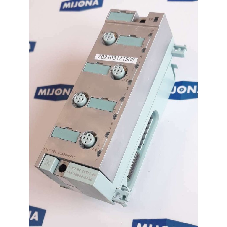 SIEMENS MODULE 6ES7 194 4CA00 0AA0 4 D0 DC 24V 2.0A 142 4BD006ES7194-4CA00-0AA0 SIEMENS MODULE 6ES7 194 4CA00 0AA0 4 D0 DC 24V 2.0A 142 4BD006ES7194-4CA00-0AA0