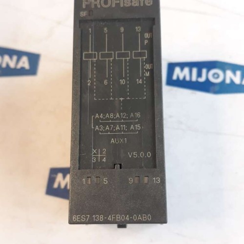 Siemens PROFISAFE 6ES7 138 4FB04 0AB0 SIMATIC ET 200S DIGITA 6ES7138-4FB04-0AB0