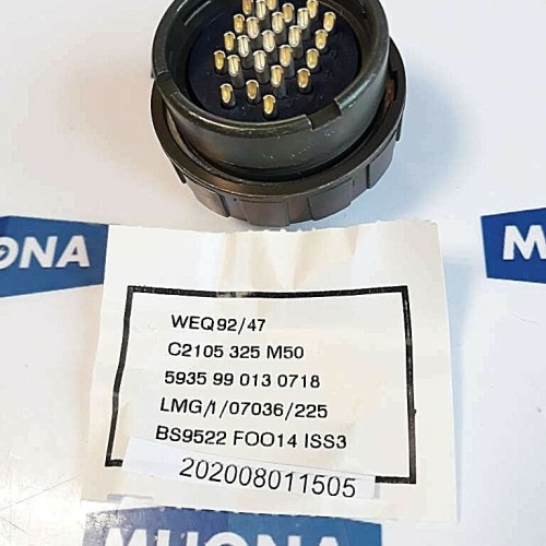 WEALD ELECTRONICS WEQ92 47 C2105 325 M50 LMG 1 07036 225 BS9522 F0014 ISS3