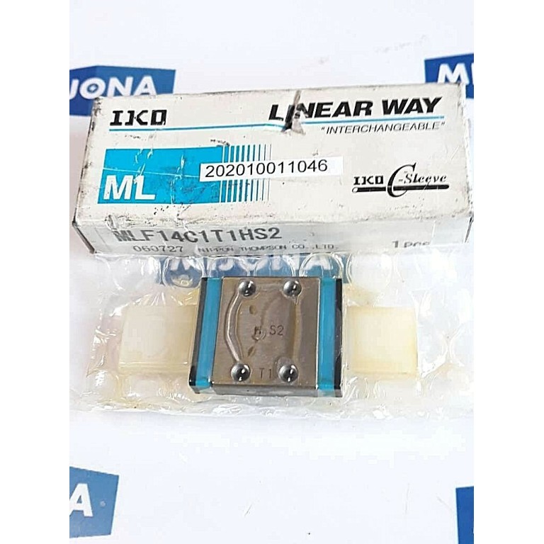 IKO LINEAR WAY MLF14C1T1HS2 060727 Linear Bearing P S2 MLF14 (NEW OLD STOCK)