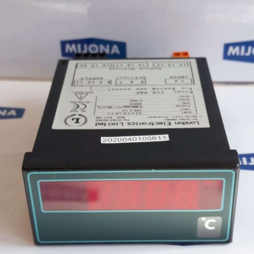 LONDON ELECTRONICS TC3 K W R 110 A C 110VAC TYPE K T/C 4-20mA (new old stock)