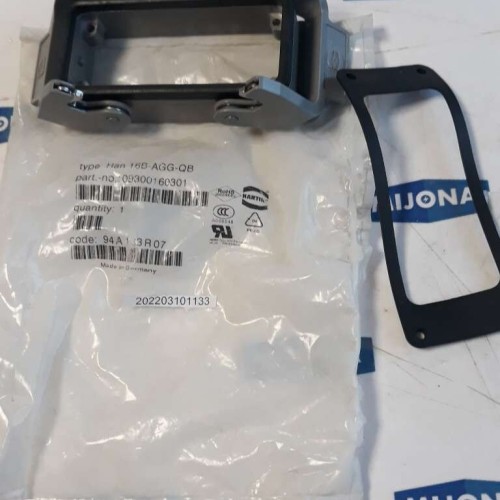 HARTING HAN 16B AGG QB 93000160301 tüllengehäuse sleeve housing HARTING HAN 16B AGG QB 93000160301 tüllengehäuse sleeve housing