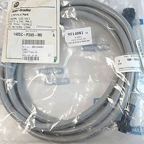 ALLEN BRADLEY DeviceNet 1485C P3N5 M5 SER A CABLE 3M