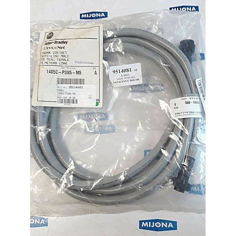 ALLEN BRADLEY DeviceNet 1485C P3N5 M5 SER A CABLE 3M