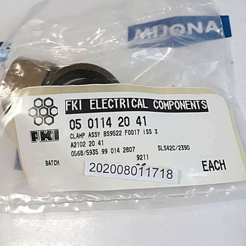 FKI ELECTRICALCOMPONENTS 05 0114 20 41 CLAMP BS9522 F0017 ISS 3 9211 A2102 20 41