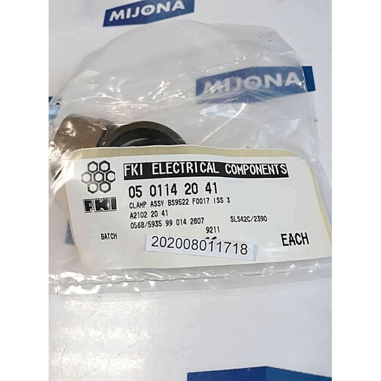 FKI ELECTRICALCOMPONENTS 05 0114 20 41 CLAMP BS9522 F0017 ISS 3 9211 A2102 20 41