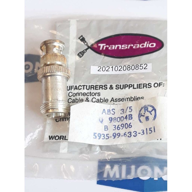 Transradio 8905TRL 98004B ABS 3 5 Q 98004B B36906 5935 99 633 3151 NEW OLD STOCK