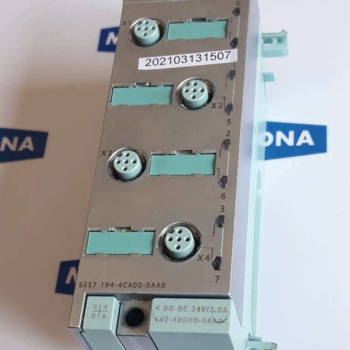 SIEMENS MODULE 6ES7 194 4CA00 0AA0 4 D0 DC 24V 2.0A 142 4BD00 6ES7194-4CA00-0AA0 SIEMENS MODULE 6ES7 194 4CA00 0AA0 4 D0 DC 24V 2.0A 142 4BD00 6ES7194-4CA00-0AA0