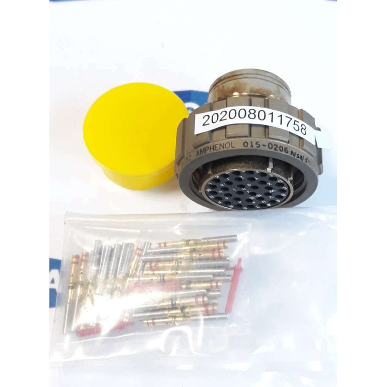 Amphenol MILITARY 9132 015 0206 Connectors NSN 5935 99 015 0206 (new old stock)